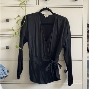 Wilfred Wrap Blouse
